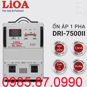 Ổn áp LiOA 7.5KVA dải 90