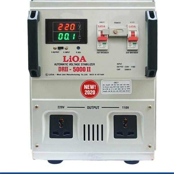 Ổn áp LiOA 5KVA DRII-5000II