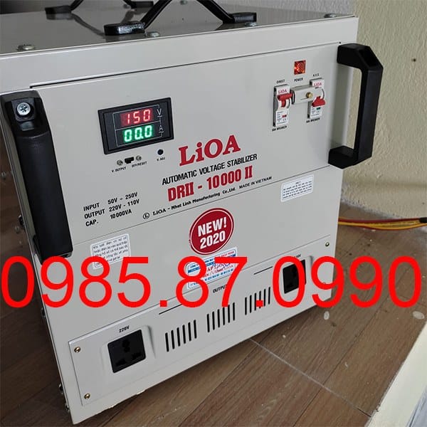 Cách sử dụng ổn áp LiOA