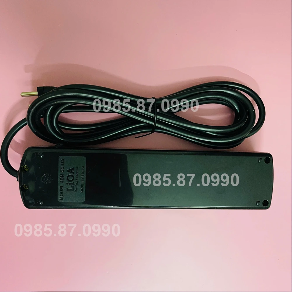 Ổ Cắm LiOA 4 Lỗ 5m 4D52N 4 Ổ 3 Chấu Giá Rẻ Chính Hãng 3 ổ cắm lioa 4 lỗ 4d52n 5m