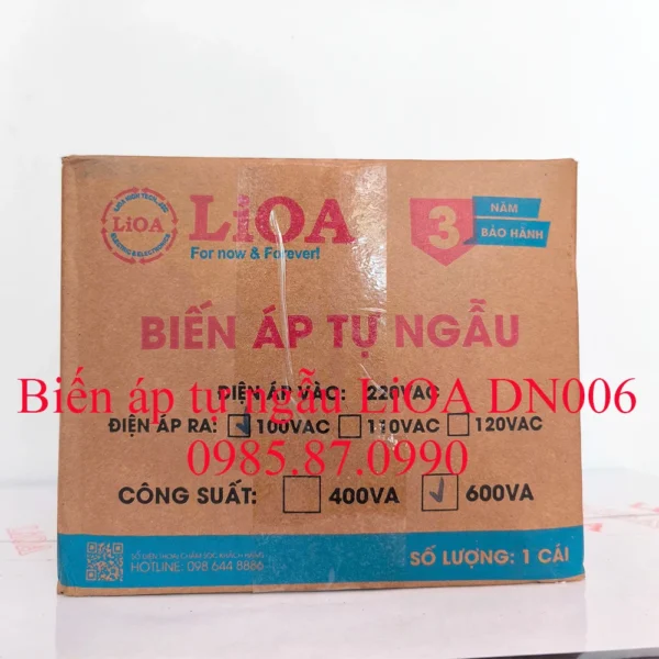 Biến áp tự ngẫu 600VA