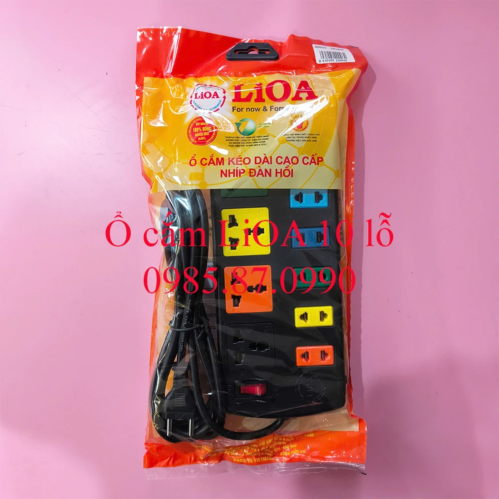 Ổ cắm LiOA 10 lỗ